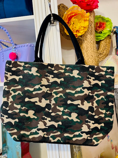 Camo Tote Bag