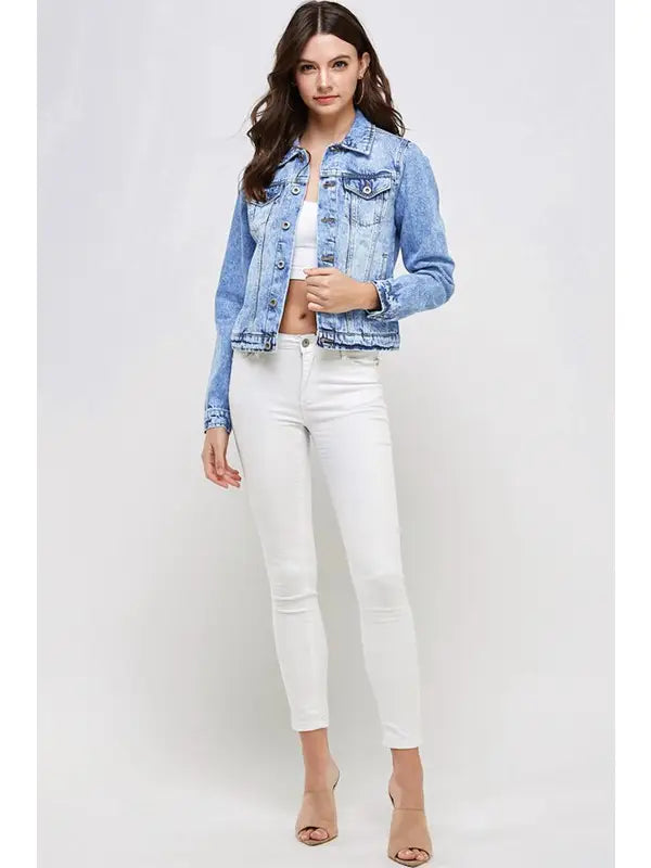 Light Wash Denim Jacket